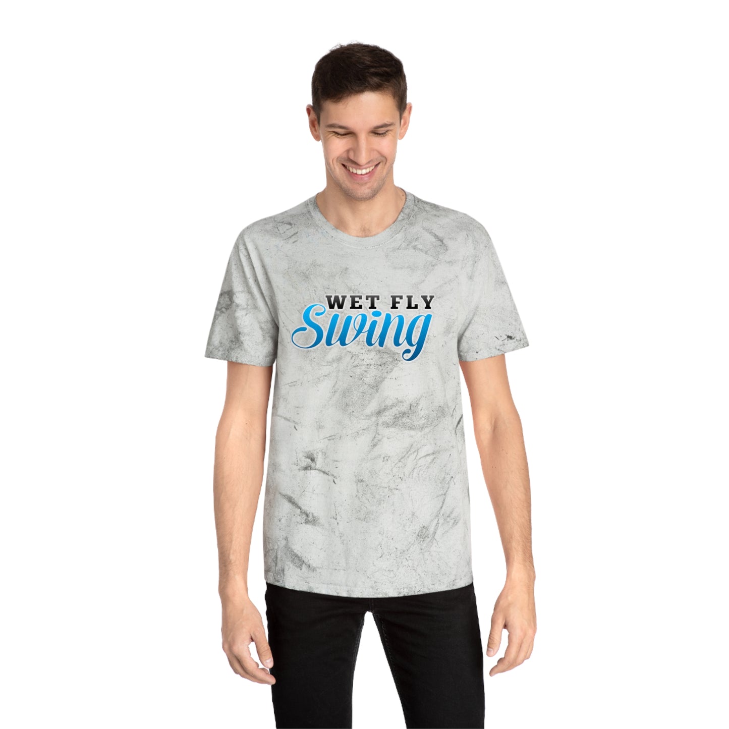WFS original Mens TIE DIE washed T-Shirt