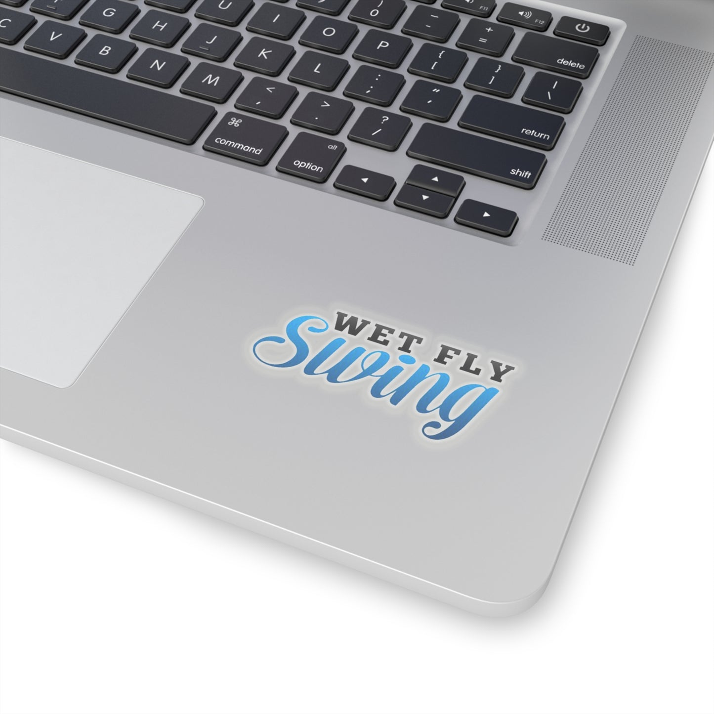 Wet Fly Swing Kiss-Cut Sticker