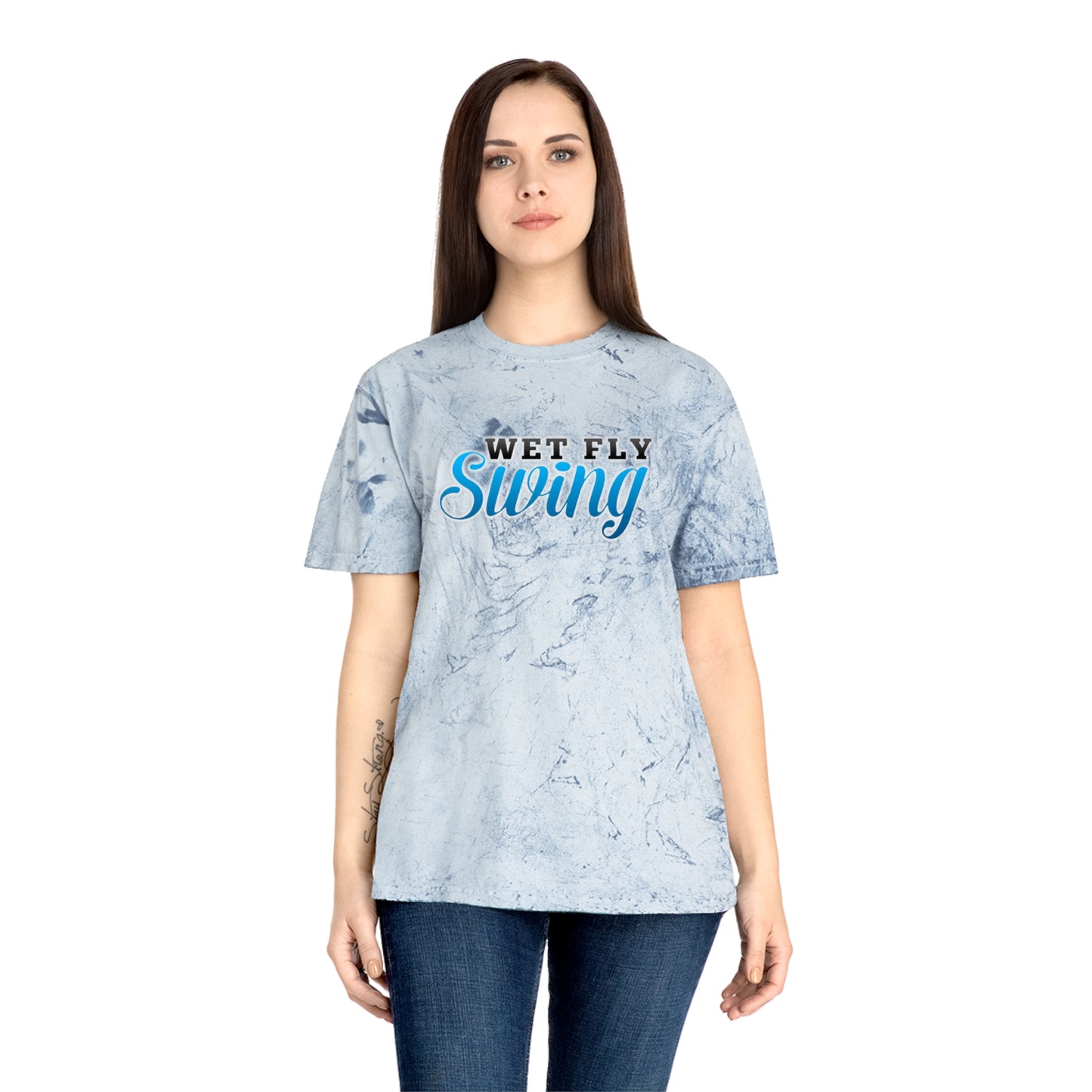 WFS original Mens TIE DIE washed T-Shirt