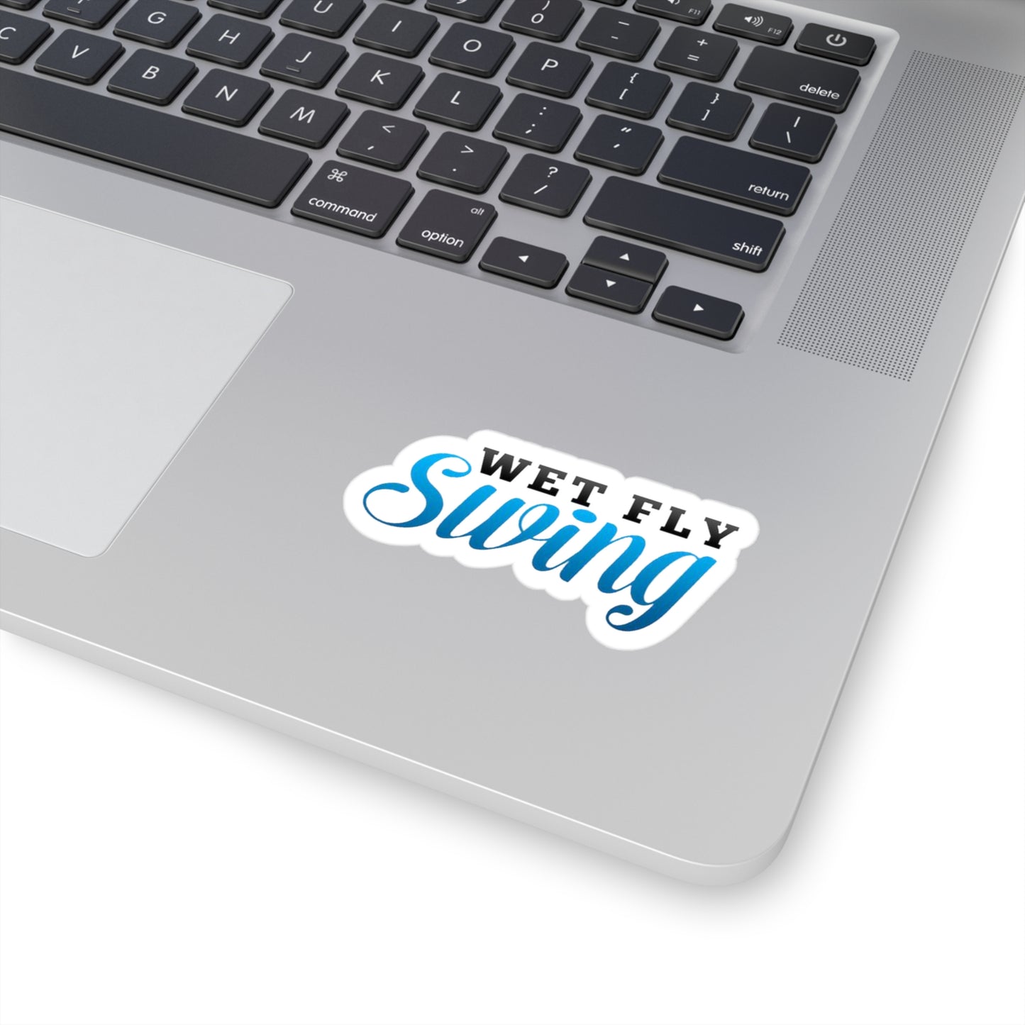 Wet Fly Swing Kiss-Cut Sticker