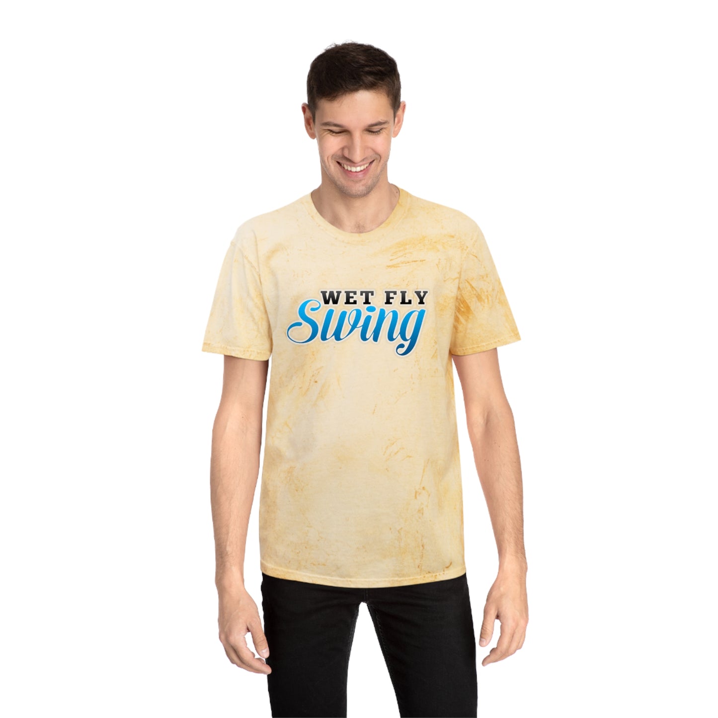 WFS original Mens TIE DIE washed T-Shirt