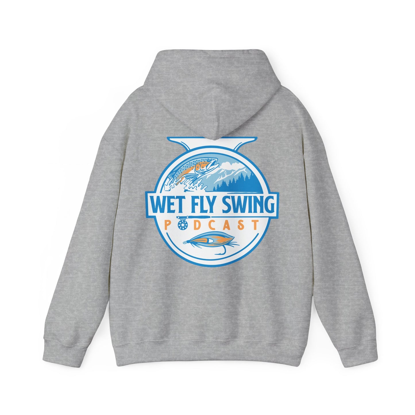 Wet Fly Swing Podcast Fly Fishing Hoodie