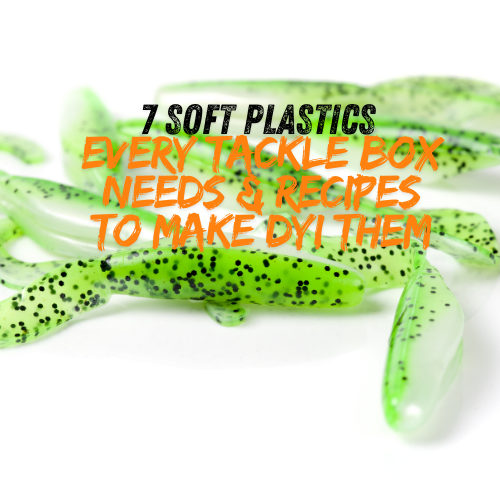 7 Soft Plastic Baits you need with recipe to make them