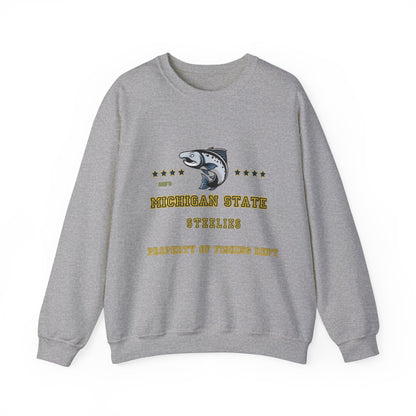 Michigans State Steelies Property Crewneck Sweatshirt