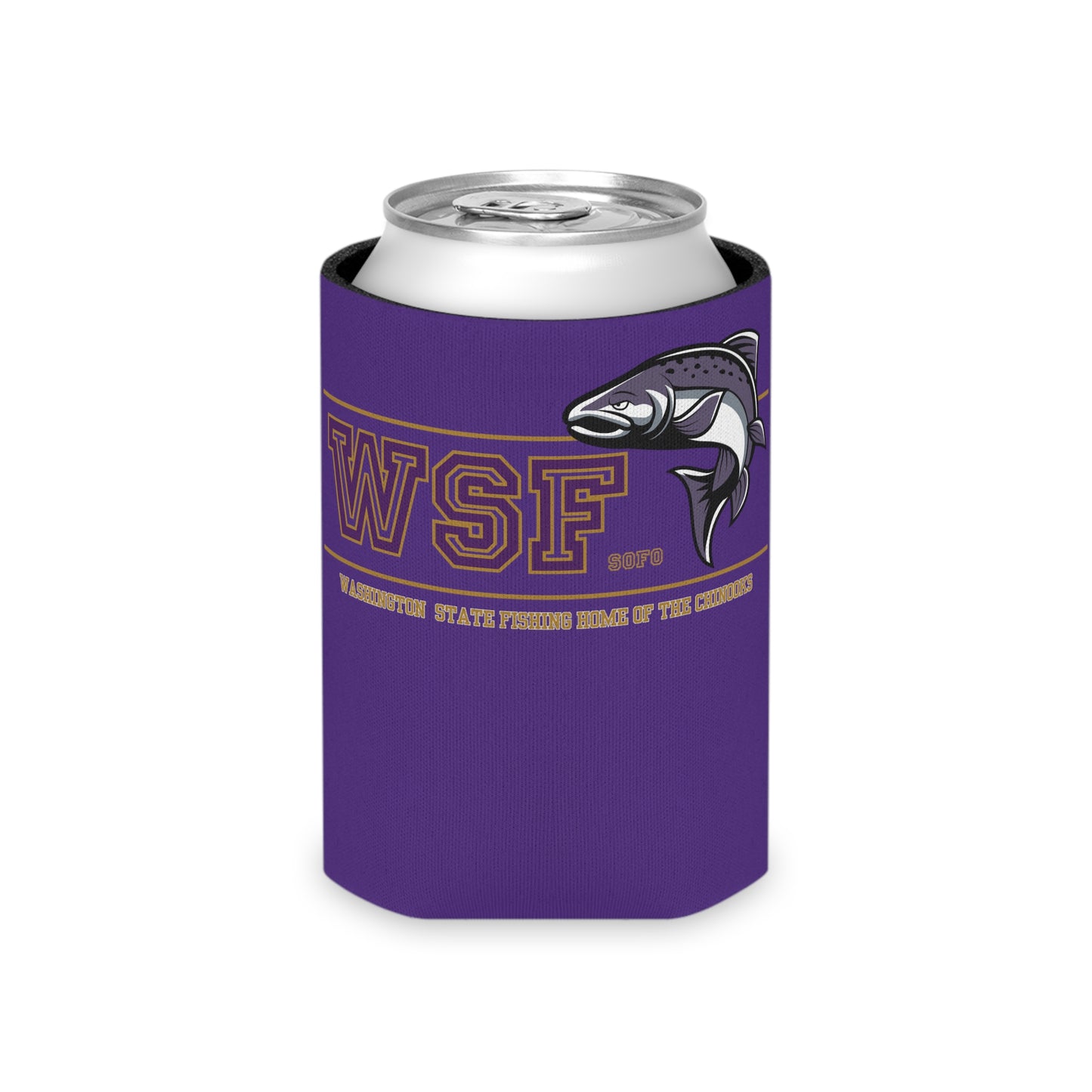 Washington State Letterman Can Cooler