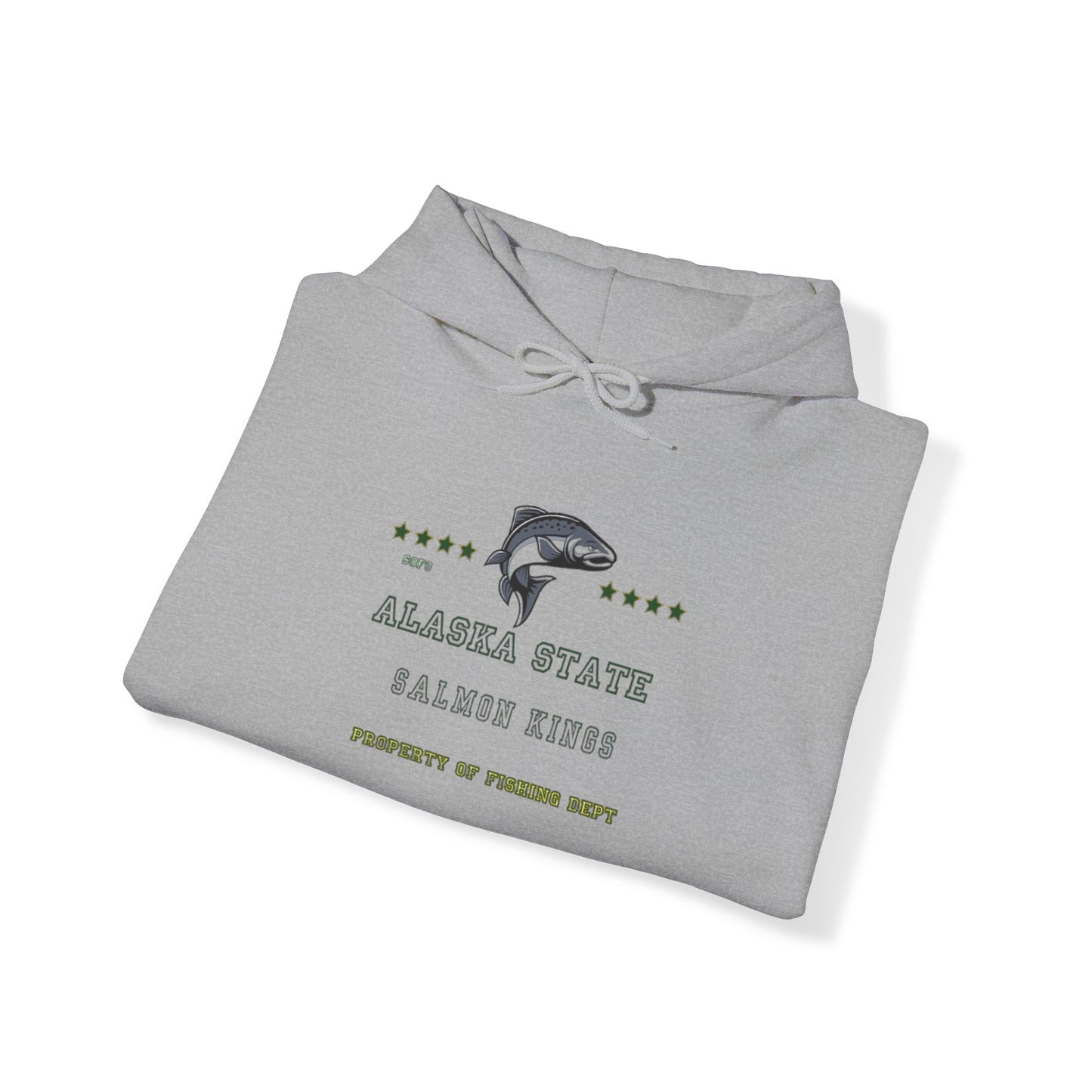 Alaska State Salmon Kings Property  Hooded Sweatshirt