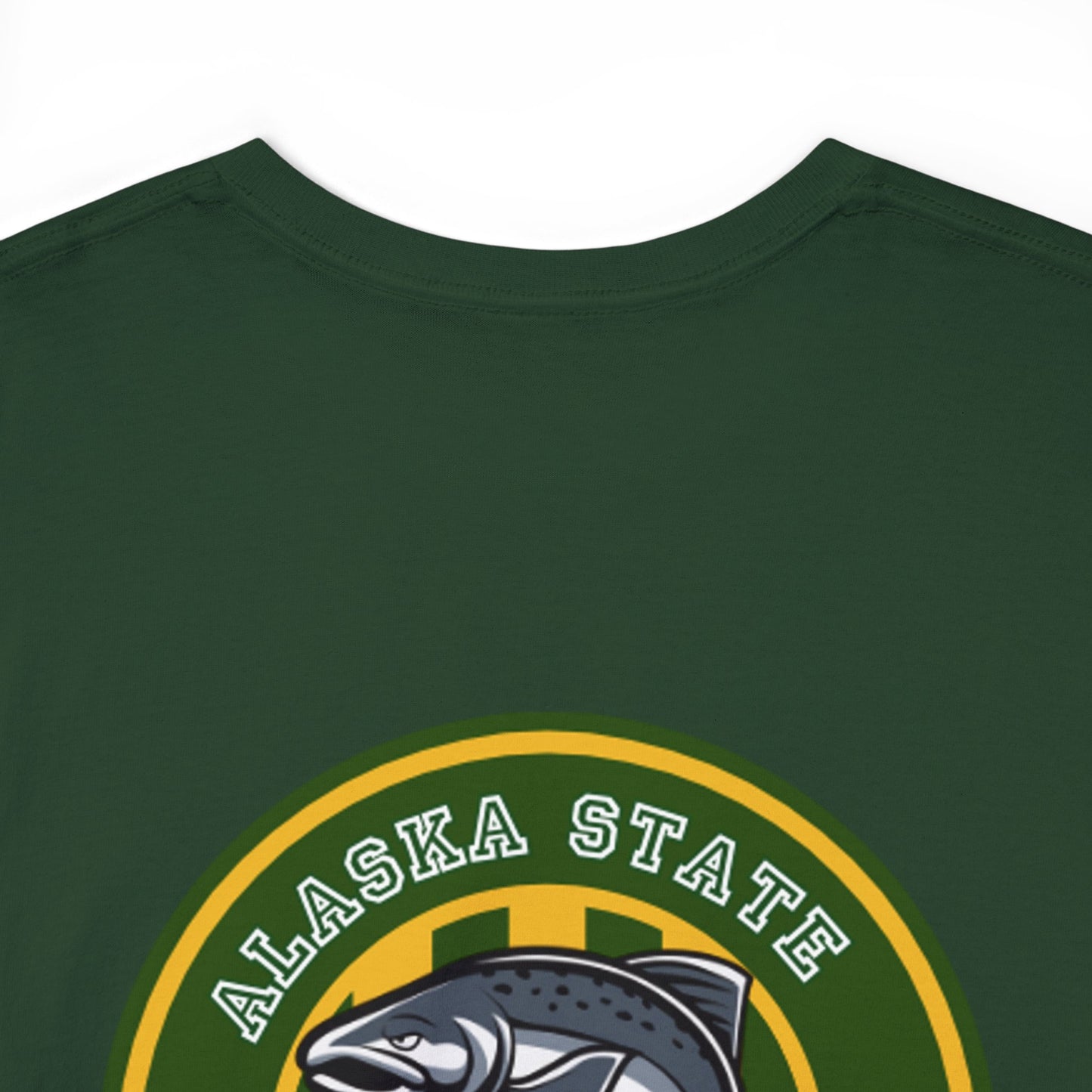 Alaska State Salmon Kings Field Logo Tee