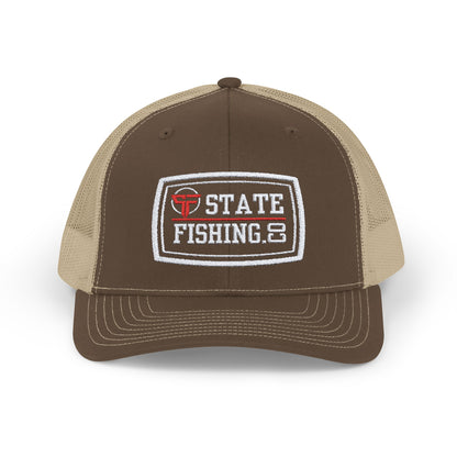 STATE BADGE SNAPBACK TRUCKER CAP