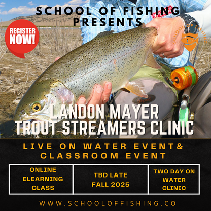 Landon Mayer Trout Streamers Clinic 2025
