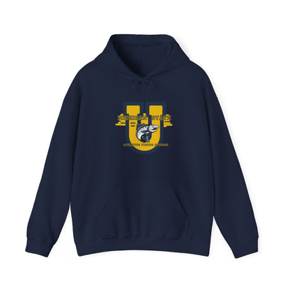 Michigans State Steelies The Big U Hooded Sweatshirt
