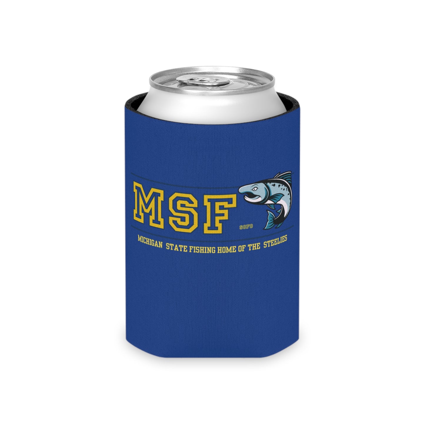 Michigans State Letterman Can Cooler