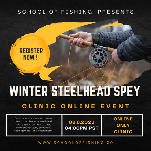 Winter Steelhead Fly Fishing Intro Clinic (SOLD OUT)