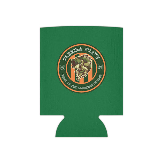 Florida State Largemouths Field Logo Can Cooler